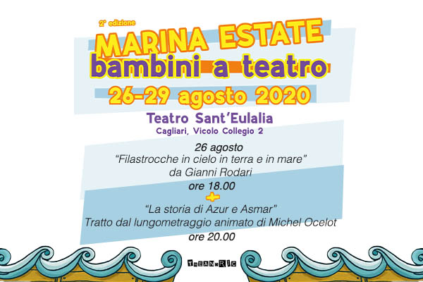 Abbonamento - Marina Estate 26/08/2020 - Teatro Sant'Eulalia - Cagliari