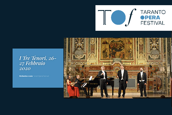Biglietti - I Tre Tenori - Teatro Fusco Taranto