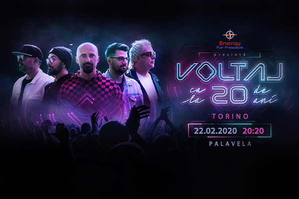 VOLTAJ in concerto - Palavela Torino Biglietti