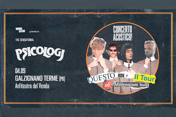 Psicologi live biglietti - Anfiteatro del venda Galzignano padova
