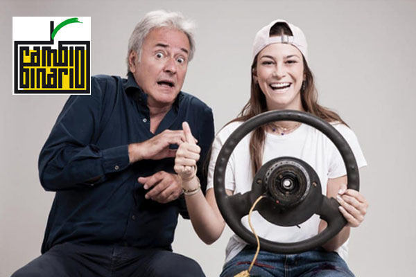Corrado e Camilla Tedeschi - Giardino del Teatro Binario - Cotignola (RA)