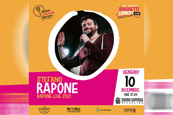 Stefano Rapone live 2021 - Teatro Superga Nichelino (TO)