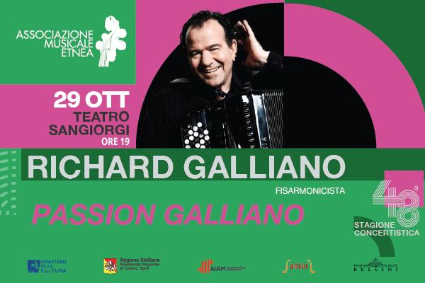 Galliano - Passion Galliano - Teatro Sangiorgi -Catania - Biglietti