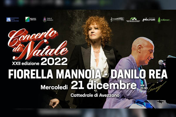  Fiorella Mannoia - Concerto di Natale - Cattedrale - Avezzano - Biglietti