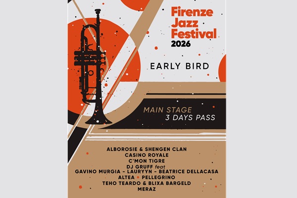 FIRENZE JAZZ FESTIVAL 2026 - Main Stage 3 Days Pass
