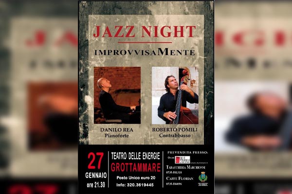 Biglietti - Improvvisamente Jazz Night - Teatro delle Energie - Grottammare (AP) 
