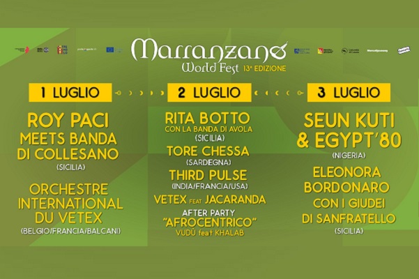 MARRANZANO WORLD FEST 13a EDIZIONE – 3DAY FESTIVAL PASS