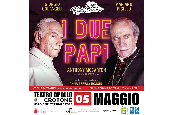 Biglietti - I DUE PAPI - Cinema Teatro Apollo - Crotone (KR)
