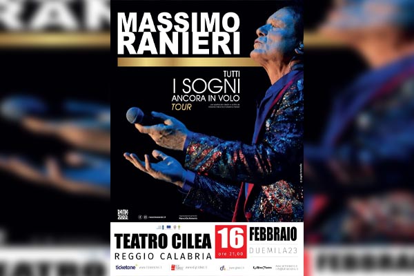 Biglietti - Massimo Ranieri  - Teatro Francesco Cilea - Reggio Calabria