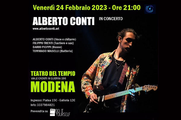 Alberto Conti in concerto - Teatro Tempio di Modena
