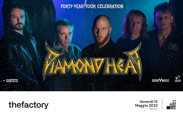 Diamond Head + Guests - The Factory biglietti