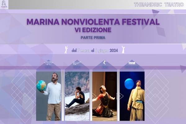 Carnet 4 spettacoli Teatro Ragazzi ore 17 - Marina Nonviolenta Festival VI edizione