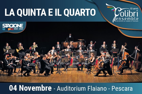 La quinta e il quarto - Colibri' Ensemble - Pescara - Biglietti