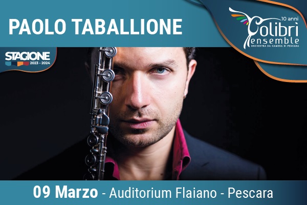 Paolo Taballione - Colibri' Ensemble - Pescara - Biglietti