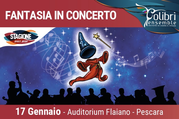 Fantasia in concerto - Colibrì Ensemble - Teatro Circus - Pescara - Biglietti