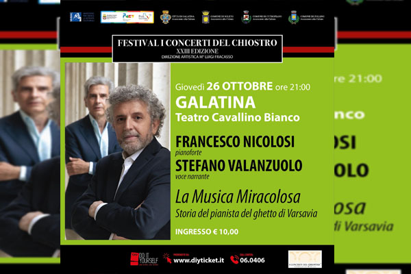 Nicolosi - Valanzuolo - Teatro Cavallino Bianco - Galatina - Biglietti