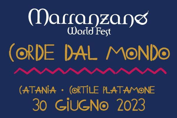 Corde Dal Mondo - Marranzano WF 2023 - Catania - Biglietti