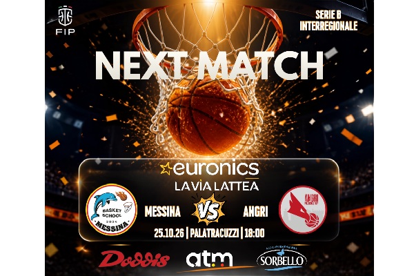 Basket School Messina - Angri Pallacanestro - Palatracuzzi - Biglietti