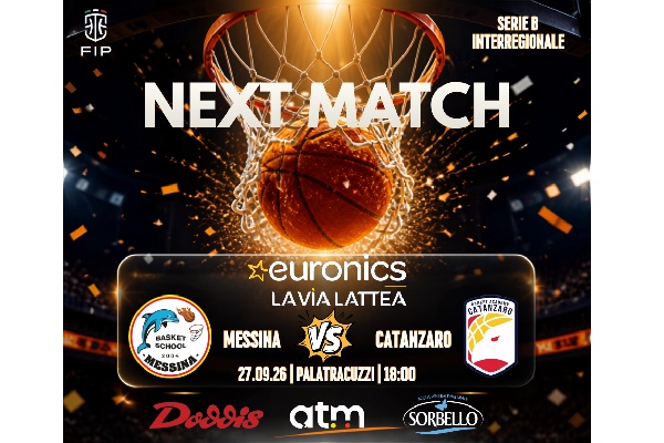 Basket School Messina - Basket Academy Catanzaro - Palatracuzzi - Biglietti
