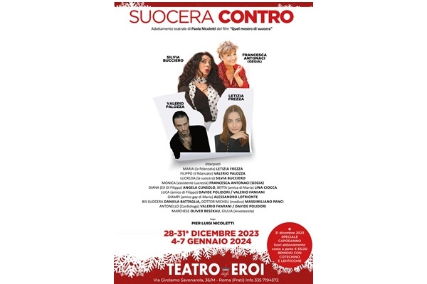Scuocera Contro - Teatro degli Eroi - Roma - Biglietti