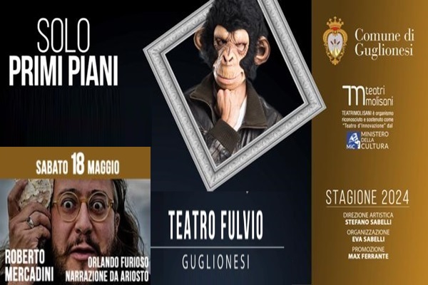 Orlando Furioso - Roberto Mercadini - Teatro Fulvio - Guglionesi - Biglietti