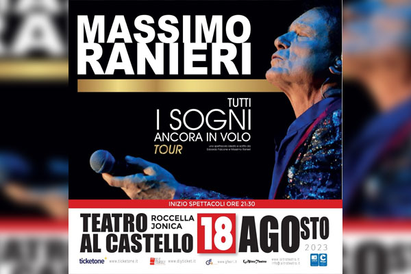 Massimo Ranieri - Teatro al Castello, Rocella Ionica