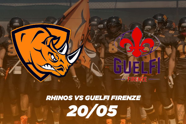 Rhinos Milano vs Guelfi Firenze  - Biglietti - Football Americano