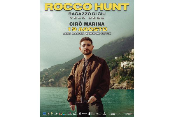 Rocco Hunt - Arena Mercati Saraceni - KRIMISOUND 2025 - CIro' Marina (KR)