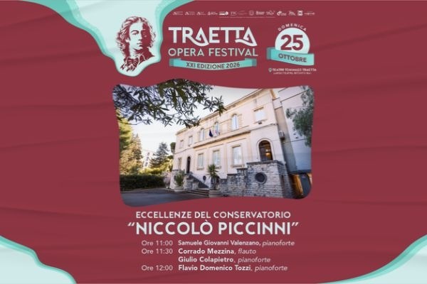 Biglietti - TOF 2026 IX Eccellenze del Conservatorio N.Piccini - Teatro T. Traetta