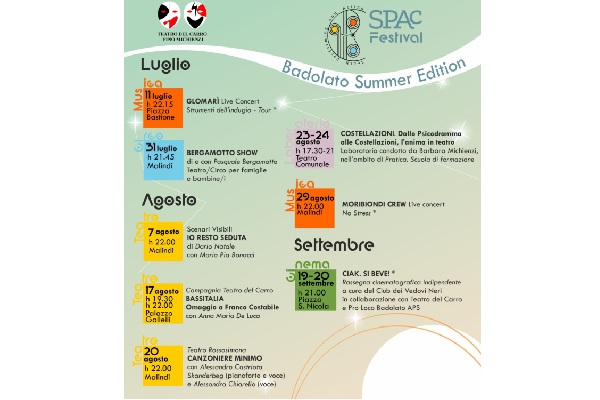 SPAc Festival - Badolato Summer Edition