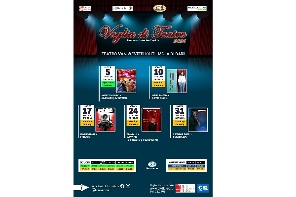 Voglia di Teatro 2026 - Teatro Comunale Niccolò Van Westerhout