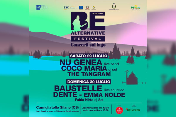 BE ALTERNATIVE FESTIVAL - Concerti Sul Lago