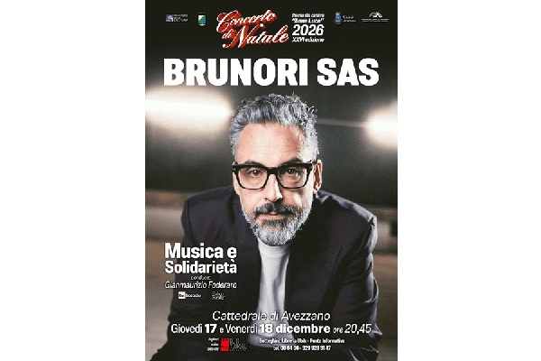 CONCERTO DI NATALE - BRUNORI SAS - Musica e solidarietà