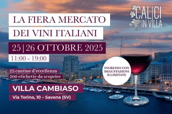 Calici in Villa Savona