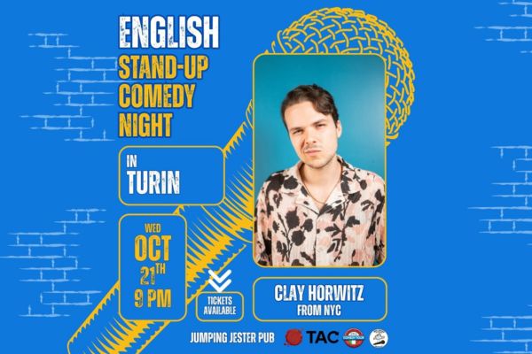 English Stand-Up Comedy Night in Turin