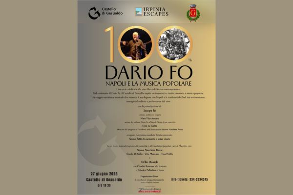 100TH DARIO FO - SIAMO FATTI DI MEMORIA