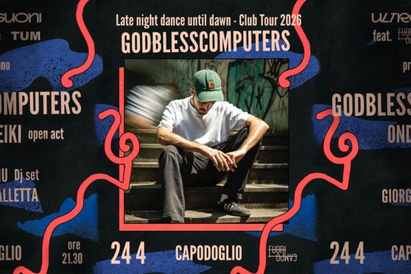 Godblesscomputers + Ondakeiki open act + Manu dj Set