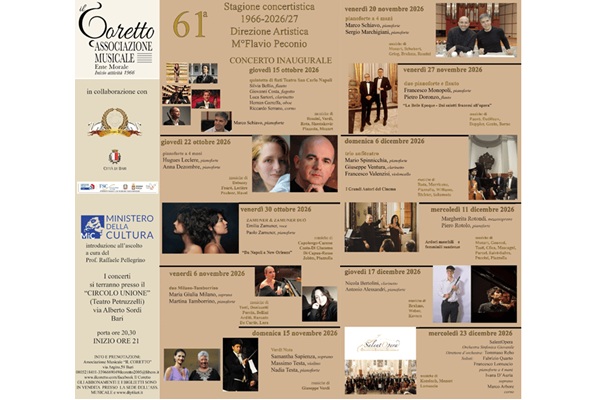 Stagione Concertistica - Il Coretto AM
