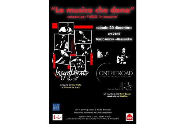 LA MUSICA CHE DONA - Canzoni per l'AIDO in concerto