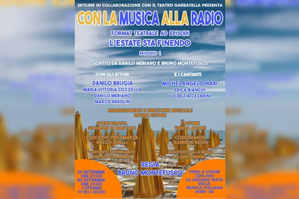 CON LA MUSICA ALLA RADIO - L'estate sta finendo