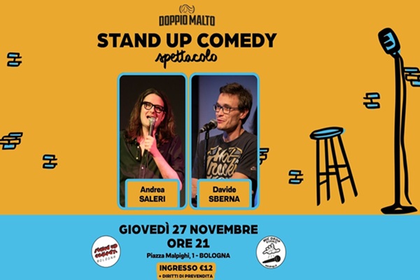 Andrea Saleri e Davide Sberna in Stand Up Comedy