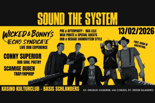 KASINO LIVE: Sound the System X Wicked and Bonny’s Echo Chamber