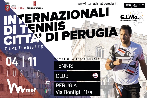 Internazionali di Tennis Citta' di Perugia - G.I.Ma Tennis Cup Memorial Alfredo Mignini