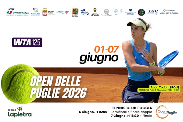 WTA 125 Open delle Puglie Trofeo Lapietra Foggia