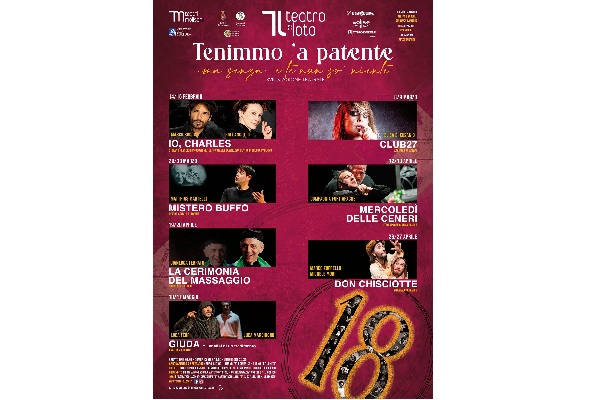 Tenimmo ‘a patente ma… Senza 'e te nun so' niente - Stagione Teatrale 2026 Teatro del Loto