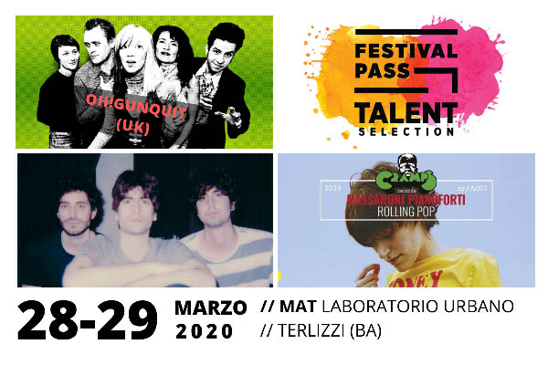 Festival Pass Talent Selection