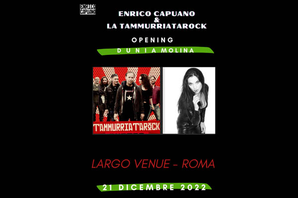 Enrico Capuano - Tammurriata Rock w Dunia Molina