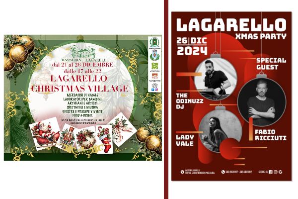 Lagarello Christmas Village - Lagarello Xmas Party