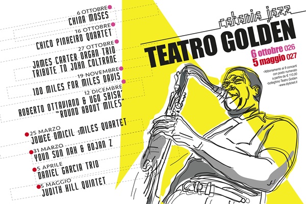 Stagione Concertistica 2026/27 Catania Jazz - TEATRO GOLDEN