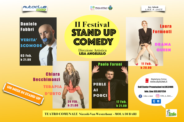 II Stand Up Comedy - Teatro Van Westerhout